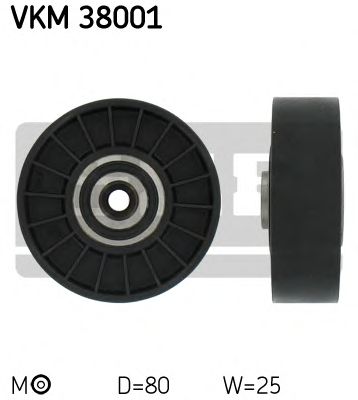 VKM 38001 SKF Натяжний ролик1